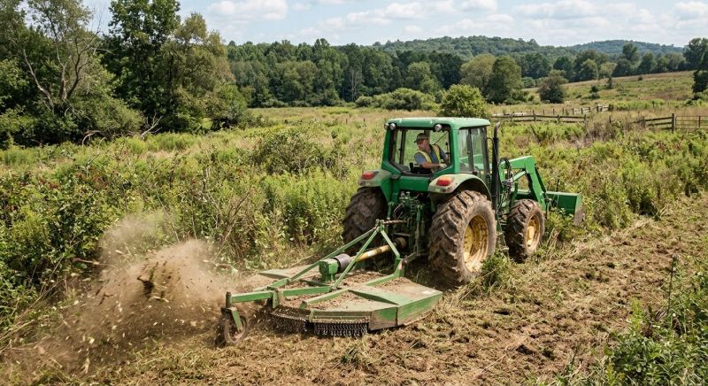 Pasture Bush Hogging in Prince Georges County, MD